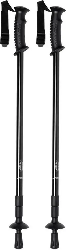 Nordic walkingstokken Comfort tech. zilver/zwart. Geleverd met een paar extra voetjes breed. prijs per paar: 31,95 nu voor 22,99